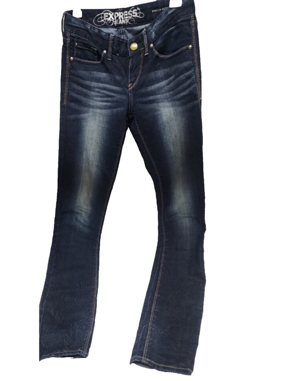 Express Women's Jeans Stell Ultra Skinny Blue Denim Size 00 Used!!!